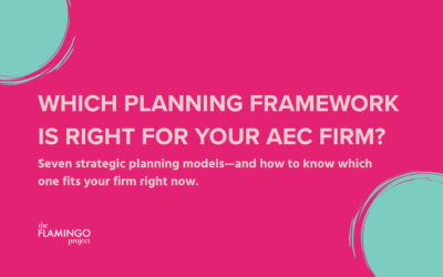 WHICH PLANNING FRAMEWORK IS RIGHT FOR YOUR AEC FIRM?